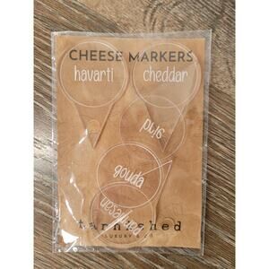 Cheese‎ signs markers for charcuterie board parmesan, Harvard, cheddar #7